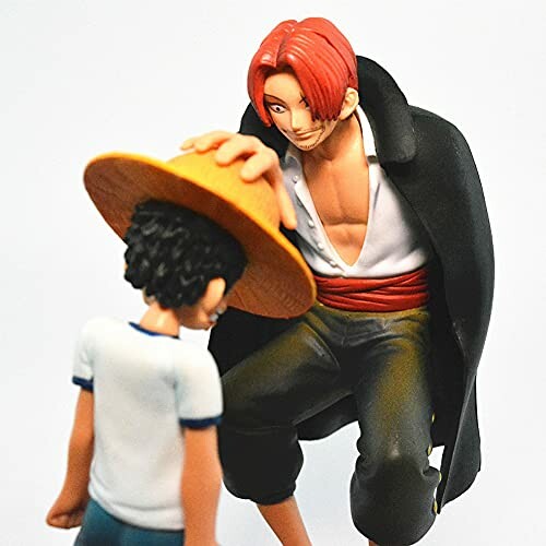 ZKTSRY One Piece Shanks and Luffy Action Figure