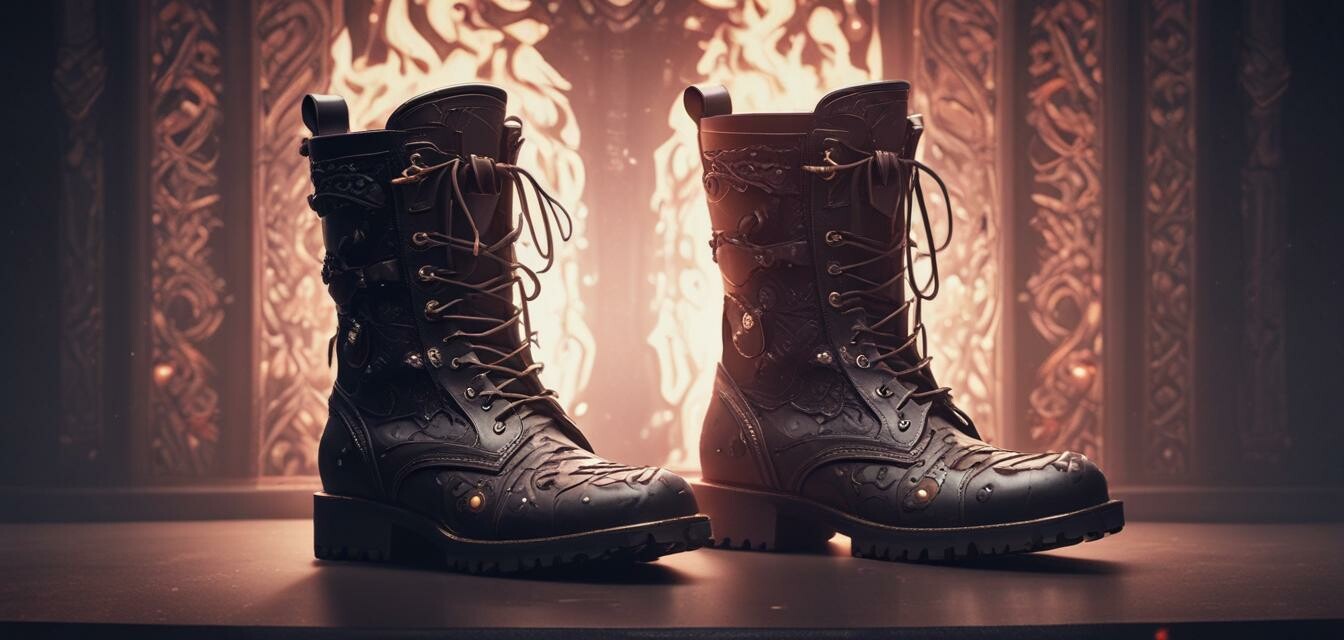 Anime-inspired boots image