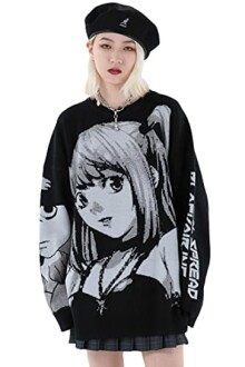 Anime Girl Figure Sweater