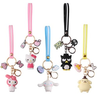 Cute Keychains for Girls,Kawaii Car Keychain Accessories