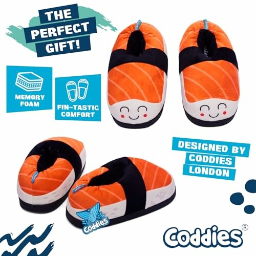 Coddies Sushi "Shoe-shi" Slippers